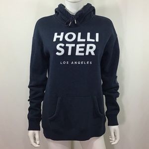 Hollister California Blue /White Hoodie
